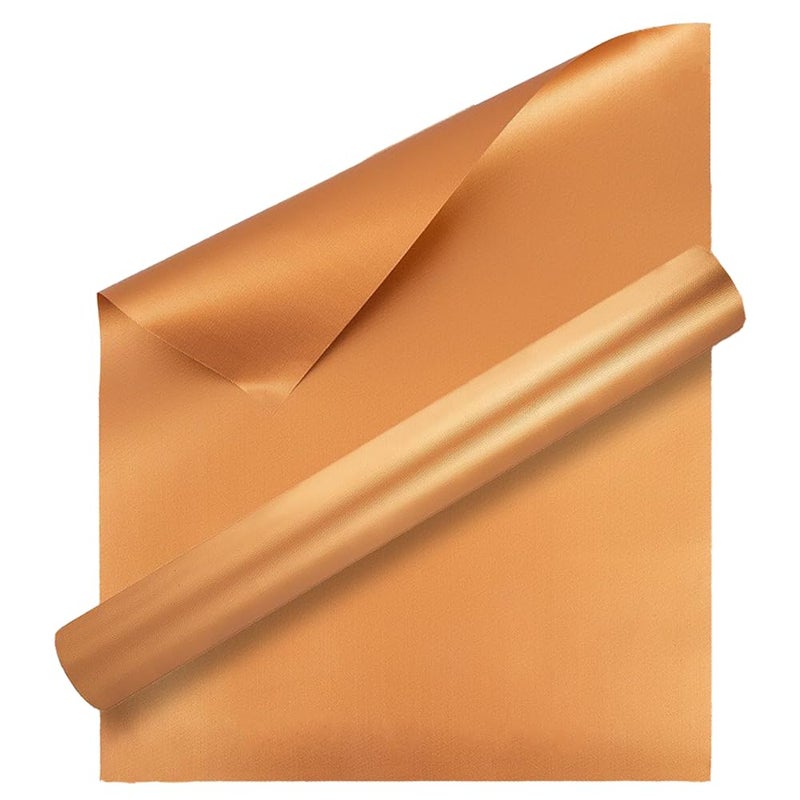 GrillShield - 2 Extra Large Copper Grill and Bake Mats - Best Gift - 17 X 23 inches Non Stick Mats for BBQ Griddle Baking, Reusable and Easy to Clean - Image 1